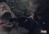 Blonde girl forced to suck