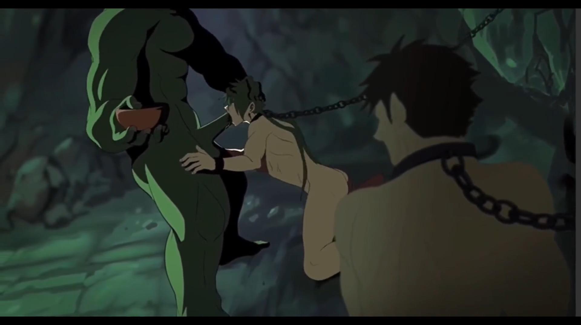 Gay rape animation