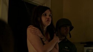 Hannah Murray forced strip, Detroit (2017)