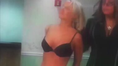 The slave auction scene