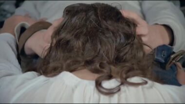 Forcing her to blow him